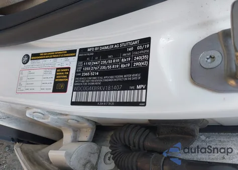 2019 Mercedes-Benz Glc 300 4Matic from USA, damaged, VIN WDC0G4KB9KV181407